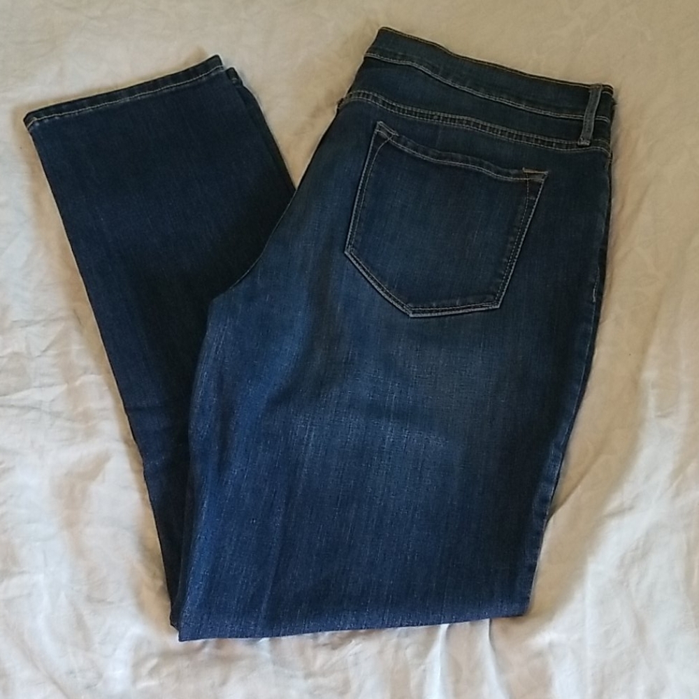 Straight leg jeans